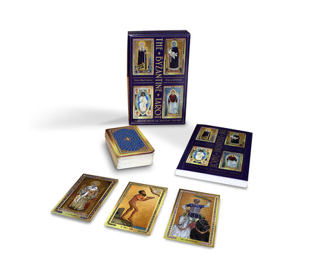 The Byzantine Tarot Wisdom From An Ancient Empire Cards Book Set Schiffer NEW