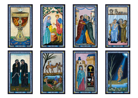 The Byzantine Tarot Wisdom From An Ancient Empire Cards Book Set Schiffer NEW