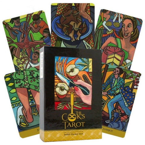 Cook'S Tarot Cards Deck Book Set Schiffer Publishing Judith Mackay Stirt NEW