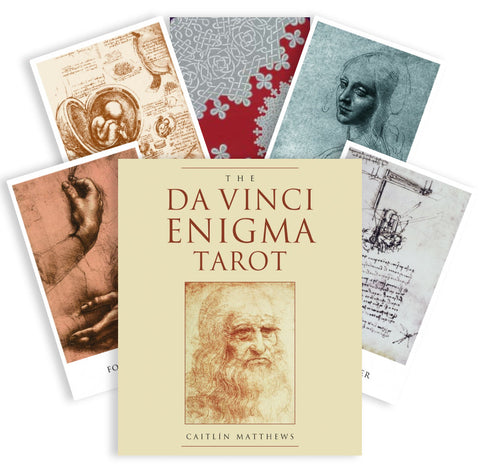 The Da Vinci Enigma Tarot Cards Set Deck Schiffer Publishing Matthews Book NEW