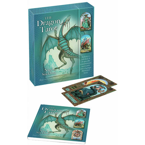 The Dragon Tarot Cards & Illustrated Book Cico Books Nigel Suckling Fantasy NEW
