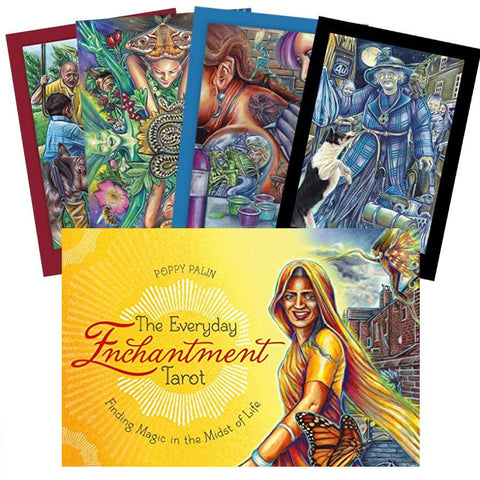 Everyday Enchantment Tarot Cards Deck Book Set Schiffer Publishing Palin NEW