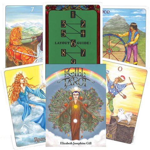 The Gill Tarot Deck Cards By Elizabeth Josephine Gill US Games Systems NEW