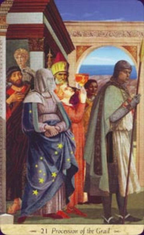 The Grail Tarot Cards Deck A Templar Vision Schiffer Publishing Esoteric NEW