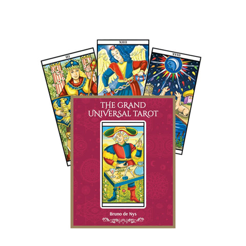 The Grand Universal Tarot Cards Bruno De Nys Divination Schiffer Publishing NEW