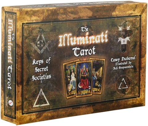 Illuminati Tarot Cards Deck Book Set Schiffer Publishing Duhamel Esoteric NEW