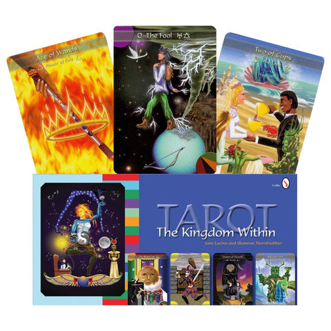 The Kingdom Within Tarot Cards Deck Book Set Schiffer Publishing Esoteric NEW