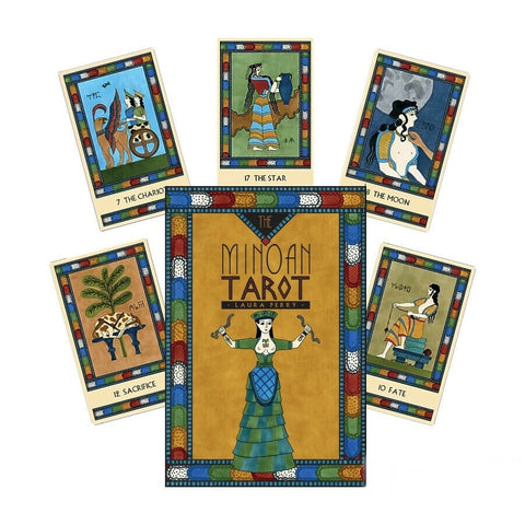 Minoan Tarot Cards Deck Book Set Laura Perry Schiffer Publishing Sp067