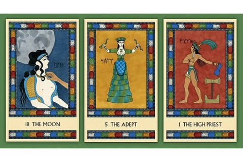 Minoan Tarot Cards Deck Book Set Laura Perry Schiffer Publishing Sp067