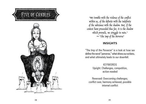 THE POE TAROT CARDS DECK SCHIFFER PUBLISHING TRISHA LEIGH SHUFELT ESOTERIC NEW