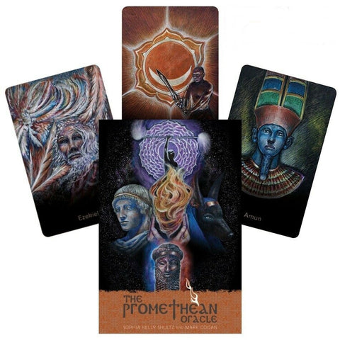 The Promethean Oracle Cards Deck & Book Set Schiffer Publishing Shultz Cogan NEW