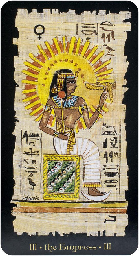 Egyptian Tarot Cards Deck Grand Trumps Lo Scarabeo By Silvana Alasia NEW