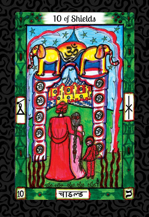 The Vedic Tarot: East Meets West (Tarot Deck and Guidebook, Box Set) Schiffer Publishing