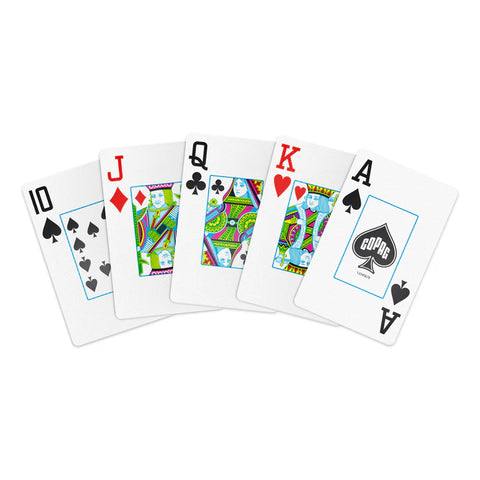 Copag Legacy Bridge Size Playing Cards Double Deck Jumbo Black Gold 235-4
