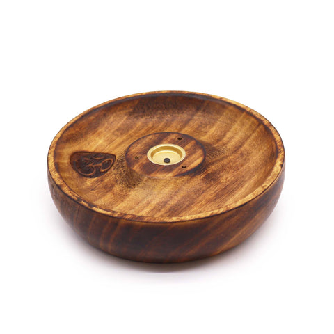 Incense Stick & Cone Burner Disc - Om Ancient Wisdom