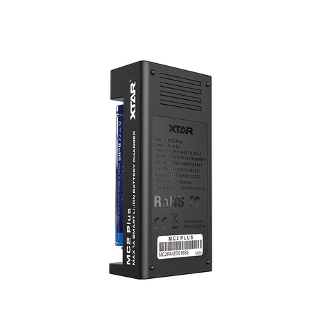 XTAR MC2 Plius Micro Usb Li-ion Battery Charger 1865 Cylindrical TC/CC/CV
