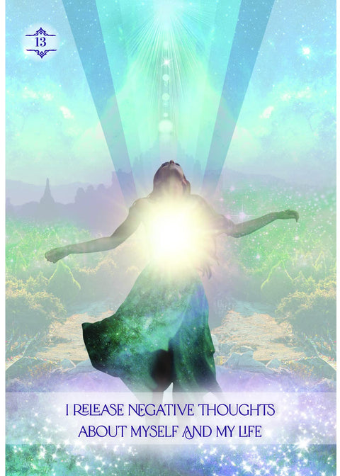 Law Of Positivism Healing Oracle Cards Deck And Guidebook Hay House S. Oberg NEW