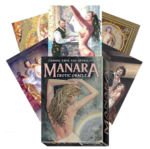 Manara Erotic Oracle Cards Chakras Eros And Astrology Lo Scarabeo By Elsa NEW