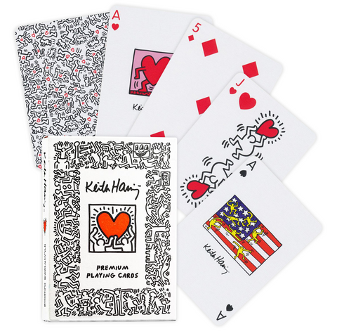 Keith Haring Premium Playing Cards Deck Theory 11 Made In USA Graffiti