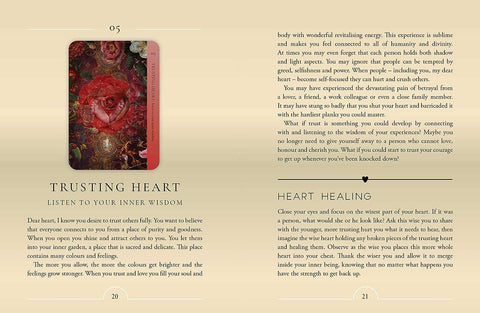 Healing Heart Oracle Cards Deck Rockpool Publishing By Inna Segal NEW