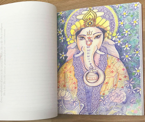 To The Wonder Writing & Creativity Journal Notebook Blue Angel T. C. Salerno NEW