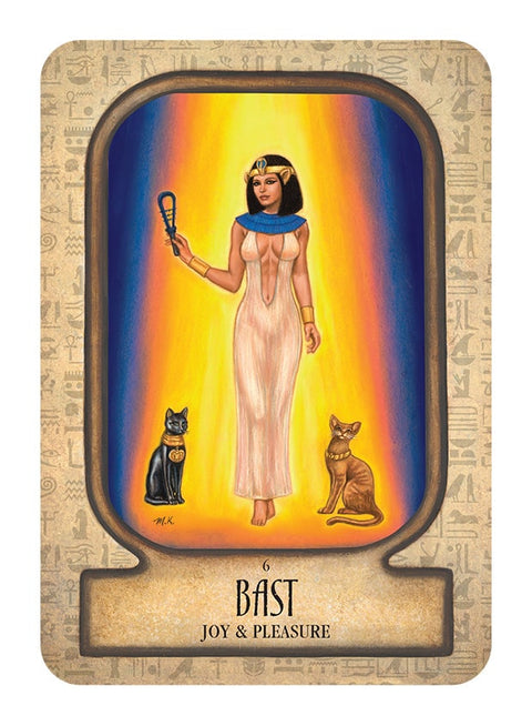 Auset Egyptian Oracle Cards Rockpool E.Jensen & M.Klement Divination Alchemy NEW
