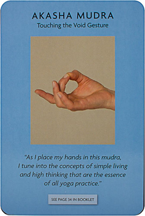 Mudras For Modern Living Cards Deck Watkins Publishing By Swami Saradananda NEW