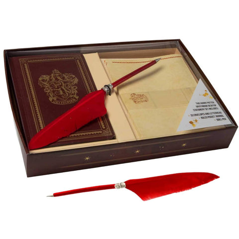 Harry Potter: Gryffindor Desktop Stationery Set (With Pen) Insight Editions