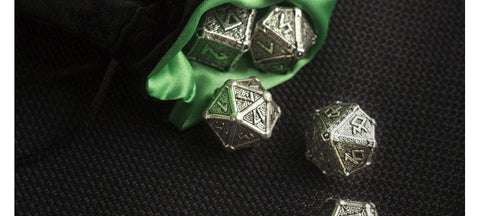 Metal Mythical Dice Set Epic Stories Mythic Age Playing Games Q-Workshop NEW