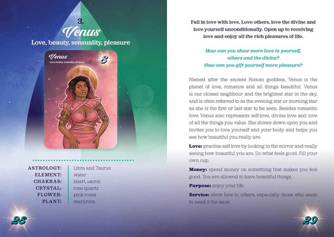 Galactic Guides Oracle Card Deck Rockpool Victoria Maxwell & Ellie Grant Rp177