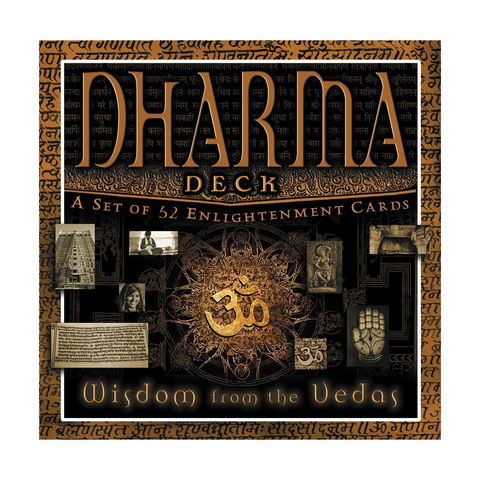 Dharma Cards Deck 52 Enlightenment Cards Wisdom From Vedas Insight Editions Neu