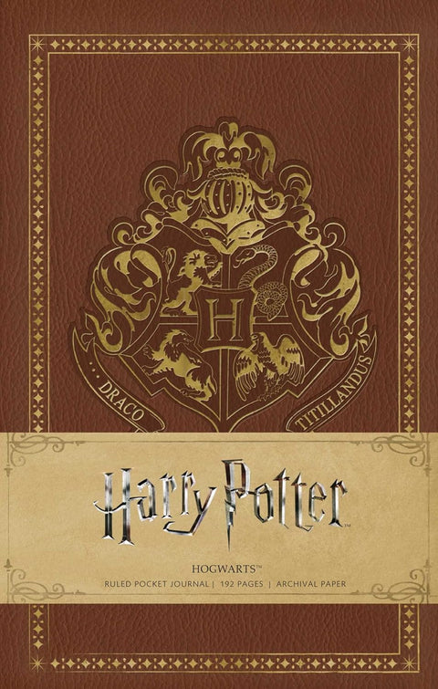 Harry Potter: Hogwarts Ruled Pocket Journal Insiht Editions