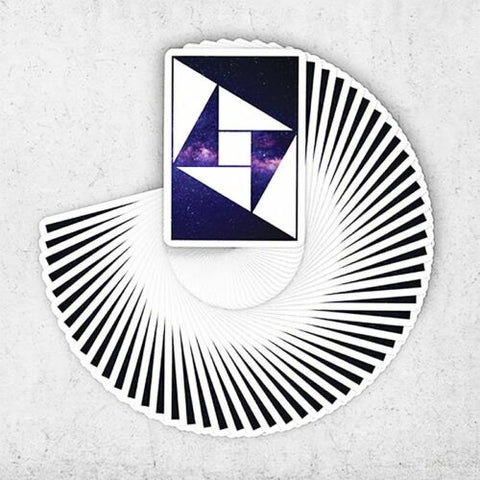 Pythagoras Playing Cards Deck Difatta USpcc Magic Tricks Poker Galaxy Purple NEW