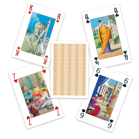 Colosseum - Playing Cards Single Deck Severino Baraldi Italy Lo Scarabeo Pc56