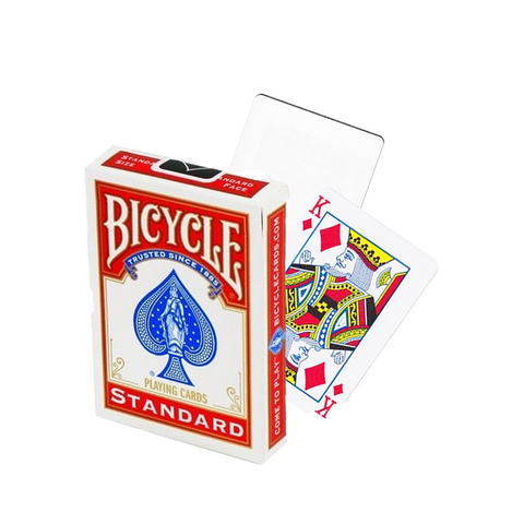 Bicycle Blank Back Standard Face Red White Magic Tricks Cards Deck USpcc NEW