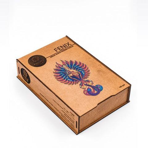 Fenix Wooden Puzzle M size 130 pieces Fantasy Puzzles
