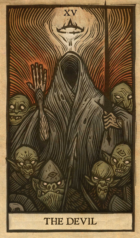 The Lord Of The Rings Tarot Cards Deck & Guidebook