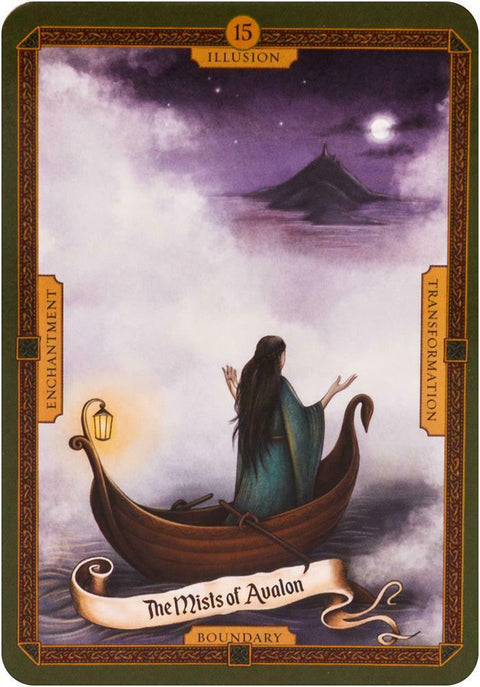 Mists Of Avalon Oracle Cards Deck Rockpool Esoteric Rose Inserra Magic Druid NEW