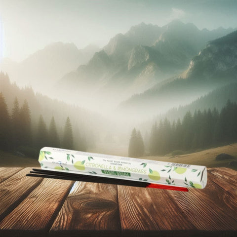 Citronella & Lemongrass - Stamford Premium Plant Based Incense Sticks