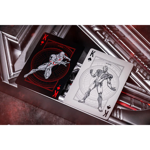 Avengers Ultron Playing Cards 2 Decks Pvc & Paper Led Lights Difatta Dif10