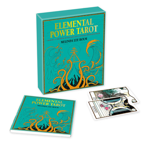 Elemental Power Tarot Cards & Illustrated Book Cico Books Melinda Lee Holm NEW