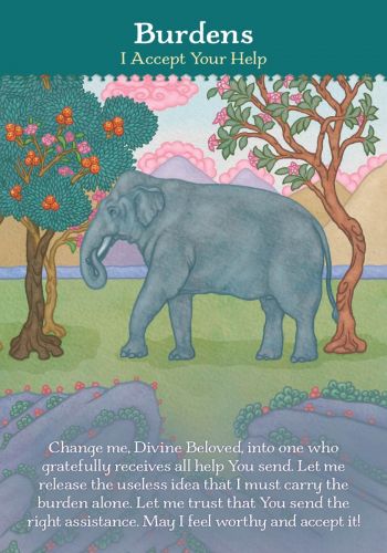Divine Beloved Oracle Card Deck Of Change Me Prayers By Tosha Silver
