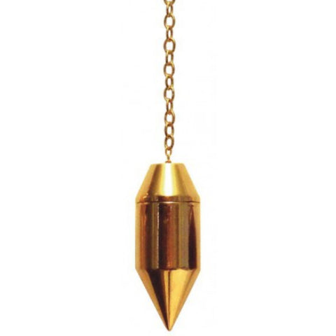 Premium Sensibility Gold Chamber Pendulum Lo Scarabeo Golden Divination NEW