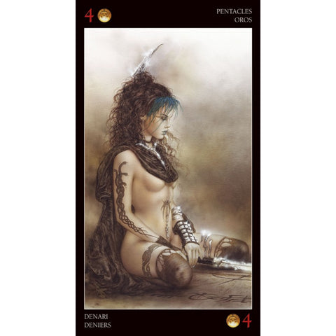 Royo Dark Tarot Deck Cards Esoteric Fortune Telling Lo Scarabeo NEW