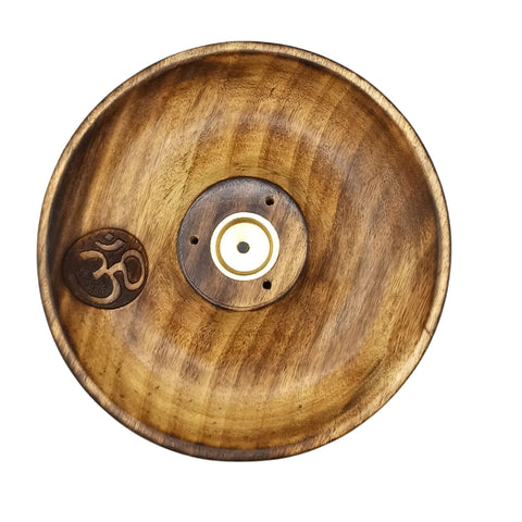 Incense Stick & Cone Burner Disc - Om Ancient Wisdom