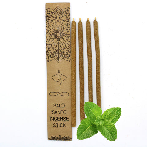 Palo Santo Large Incense Sticks - Peppermint By Aw Artisan S. L. Meditation NEW