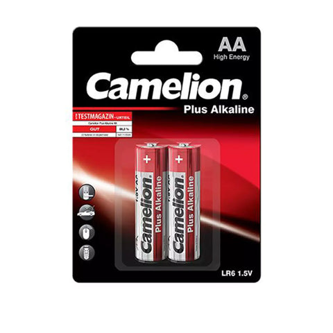 2 Camelion Aa Plus Alkaline Batteries Lr06 Mn1500 Am3 E91 1.5V 2Bl NEW