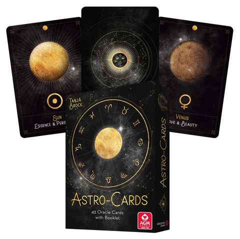Astro-Cards Oracle Deck Agm Urania By Tanja Brock Magical World Astrology NEW
