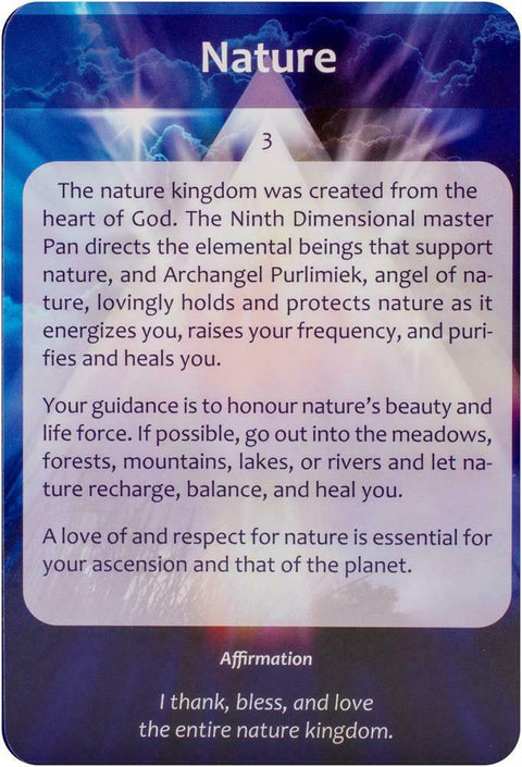 Ascension Cards Deck Findhorn Esoteric Affirmation Cooper Wisdom Light NEW