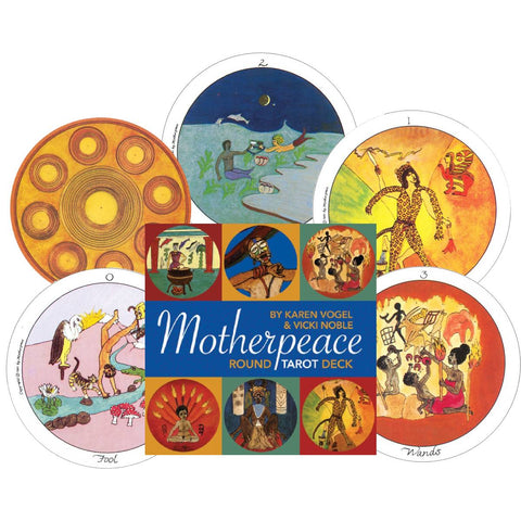 Motherpeace Round Tarot Deck Esoteric Telling US Games Systems Metaphysical NEW